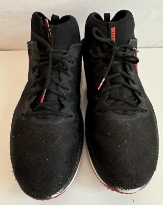 Nike Air Jordan Trainer 1 Hombre Rojo Negro Talla 12 Medio Top 845402-001 Foto 1 de 4