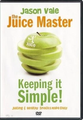 JASON VALE THE JUICE MASTER KEEPING IT SIMPLE! JUICING MADE EASY DVD NEW SEALED - Image 1 of 2