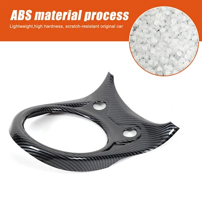 Carbon Fiber Look Gear Shifter Surround Cover For Nissan 370Z Manual 2009-2020 — 第 1/4 张图片