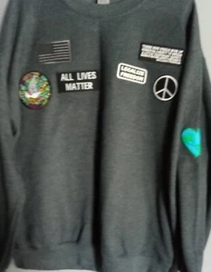 crewneck sweatshirt large - Picture 1 of 2