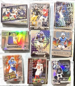 2023 Panini Mosaic Hobby & Retail Inserts Base, Mosaic, Silver Prizm UPick 10/17