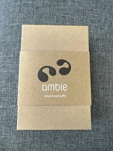 Ambie Sound Earcuffs AM-TW01 Black Open-Ear Bluetooth Wireless Earphone Open Box - Photo 1 sur 1