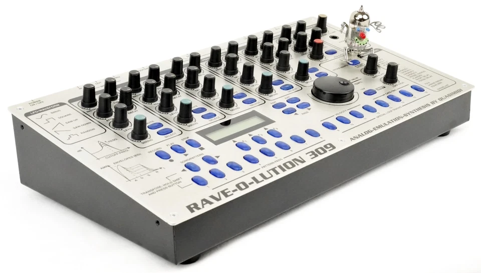 Quasimidi Rave-O-Lution 309 Synthesizer + Top Zustand + Garantie - Bild 1 von 4