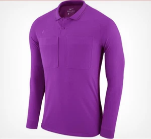 Polo de fútbol Nike Dri Fit para hombre talla grande púrpura árbitro AA0735-551 NUEVO CON ETIQUETAS - Imagen 1 de 1