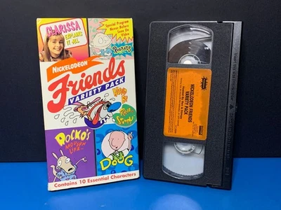 VHS Nickelodeon Friends Variety Pack (Sony, 1994) Ren + Stimpy Doug Rugrats - Изображение 1 из 4