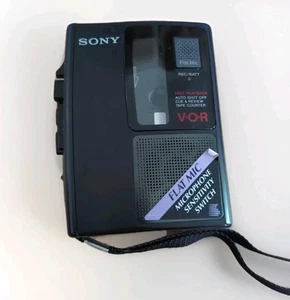 Sony TCM-S67V Cassette Recorder Player FOR PARTS ONLY Needs Repair - Picture 1 of 4