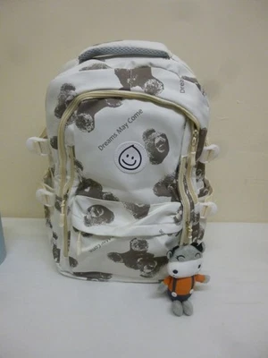 rug sack dreams may come padded straps lovely design - Image 1 of 4