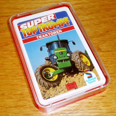 Quartett TRAKTOREN Super Top Trumpf Schmidt 8343 Topzustand (Schiffe versenken) - Image 1 of 4