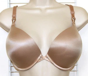 Victoria's Secret Bombshell Add-2-Cups Push-Up Bra 38DD *Praline* NEW! - Picture 1 of 3