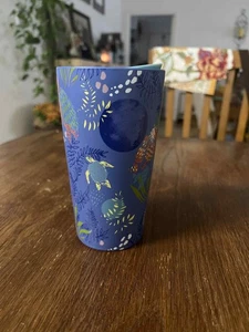 Bicchiere Starbucks Hawaii doppia parete ceramica 12 oz tartaruga marina oceano NUOVO NUOVO CON SCATOLA - Foto 1 di 5