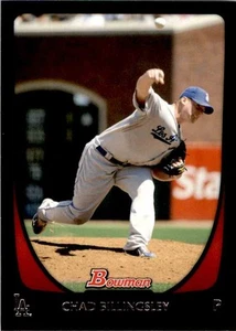 2011 Bowman Chad Billingsley Los Angeles Dodgers #82 - Picture 1 of 2