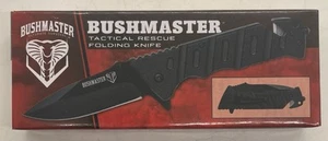 Bushmaster SHTF Assisted Opening Tactical Rescue Combat Folding Knife - Picture 1 of 7