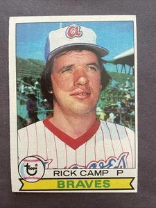 1979 Topps #105 Rick Camp Atlanta Braves - Picture 1 of 2