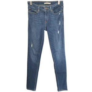 Levi’s 711 Skinny Mid Rise Ripped Jeans Gr. 27 - Bild 1 von 4