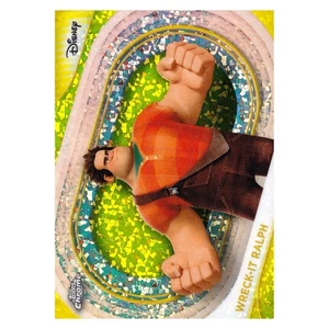 2025 Topps Chrome Disney Wreck-it Ralph #65 Giallo Mini-Diamante Rifrattore - Foto 1 di 3