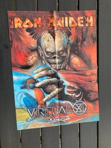 POSTER IRON MAIDEN - VIRTUAL XI CRADLE OF FILTH 55 x 41 cm 21,7 x 16,1 inches - Foto 1 di 2