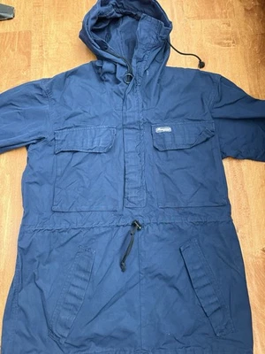 Bergans of Norway Jacket Men’ Size M/L Blue Raincoat Style Hooded Jacket - Image 1 of 4