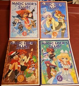 Magic User's Club Vol 4, 5, 6, 7 (4 DVD Lot)  Anime Series FREE SHIPPING! - Picture 1 of 2