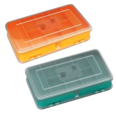 Adjustable Divider Transparent Double Sided Storage Container for Hardware Parts - Image 1 of 4