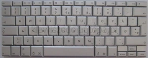 AP4 Key for keyboard Apple PowerBook G4 Macbook A1260 A1226 - Picture 1 of 2