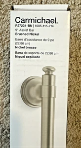 Maniglione KOHLER Carmichael 9" in nichel spazzolato R27234-BN sicurezza ADA nuovo - Foto 1 di 9