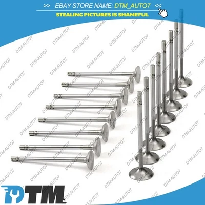 Válvulas de admissão e escape do motor para Mercedes-Benz C117 X156 M274 W205 M270 2.0T - Imagem 1 de 4