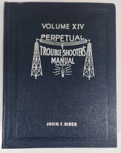 John F Rider - Perpetual RADIO Trouble Shooters Manual - Volumen XIV - Vol 14 - Imagen 1 de 24