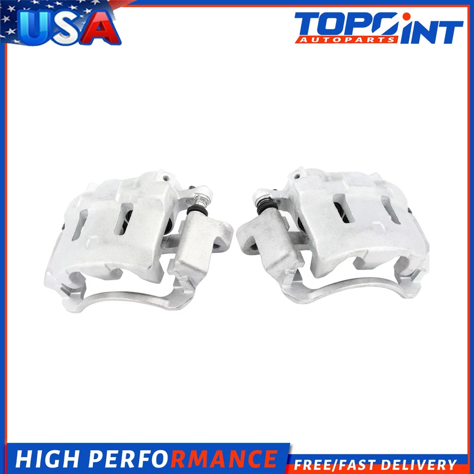 Juego de 2 pinzas de freno delanteras para Ford F-250 Super Duty Ford F-350 1999-2004 Foto 1 de 1