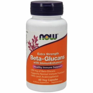 Beta Glucans with ImmunEnhancer  60 vcaps By Now Foods - Picture 1 of 1