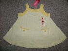 Gymboree "Cherry Baby" Yellow Striped Swing Top Size 4~ New!