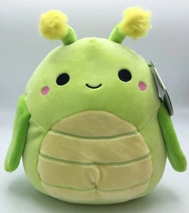 Squishmallows 8" Pilar Grasshopper Soft Plush Caterpillar Kellytoy - Picture 1 of 5