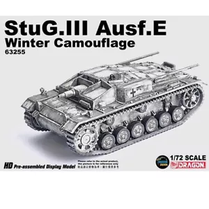 Dragon 1/72 German No.3 Assault Gun E Type Winter Finish 63255 Model Ornament - Picture 1 of 7