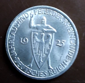 WEIMAR 3 MARK 1925 A - Zdjęcie 1 z 2