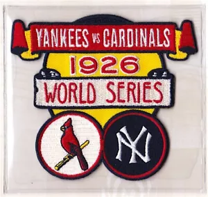 1926 WORLD SERIES ST LOUIS CARDINALS / NEW YORK YANKEES Willabee Ward PATCH ONLY - Picture 1 of 1