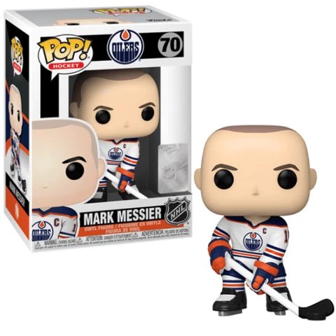 MARK MESSIER EDMONTON OILERS NHL FUNKO POP! VINYL FIGURE #70 NEW IN BOX Cover