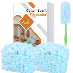 30PCS Disposable Duster Refills, Electrostatic Heads for Ceiling Fans, Furniture - Picture 1 of 5