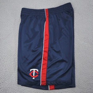 Nike Minnesota Twins MLB Shorts Mens Medium Blue Drawstring Gym Workout Athletic - Picture 1 of 24
