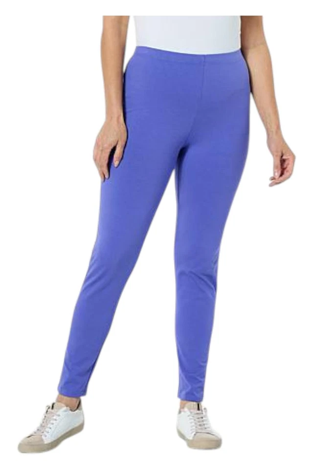 Rhonda Shear Women's Flat Front Legging Iris - Image 1 of 1