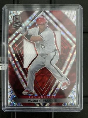 2020 Panini Spectra Baseball Albert Pujols Game Worn Patch /25 - Image 1 of 2