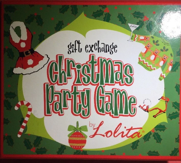 洛丽塔 ~ 礼品交换圣诞派对游戏 ~ 全新!!!  C. R. Gibson ~ Hilarious! — 第 1/4 张图片