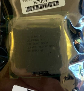 Intel Celeron D 331 2.667GHz 533MHz LGA775 SL8H7 CPU Processor - Picture 1 of 3