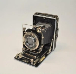 VTG F.Deckel Munchen Germany Folding camera Carl Zeiss Jena Tessar 105/4.5 lens - Picture 1 of 4