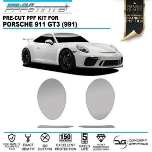 Kit de película protectora de pintura PPF protector de piedra para Porsche 911 GT3 (991) - Imagen 1 de 4