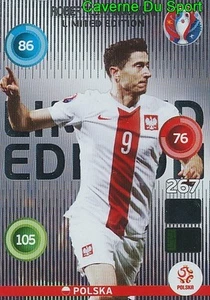 LC-RLE LEWANDOWSKI POLSKA POLAND LIMITED EDITION CARD ADRENALYN EURO 2016 PANINI - Picture 1 of 1
