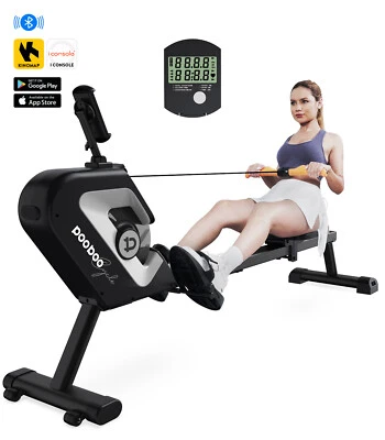 Máquina de Remo Magnética Remo 16 Niveles Cardio Hogar Gimnasio Fila Equipo de Ejercicio Foto 1 de 4