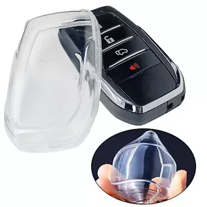Funda transparente con llave de coche para Toyota Corolla RAV4 Mirai Hilux Tundra - Imagen 1 de 9
