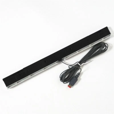 Barra sensore cablata ricambio per Nintendo Wii / Wii U / PC + cavo USB da 2,5 m - Immagine 1 di 4