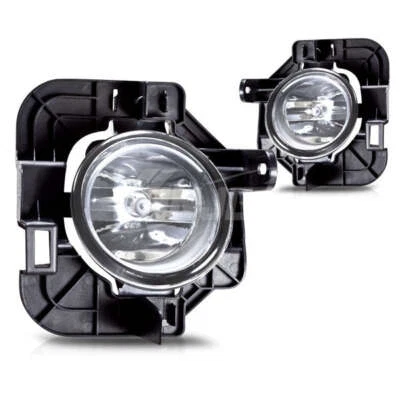 Halogen Fog Light Kit With Clear Lens For 2007-2012 Nissan Altima Sedan - Image 1 of 4