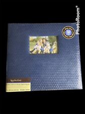 New Recollections 50 Sheet 100 Photo Album PVC Free Blue