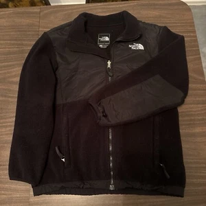 The North Face Denali Girls Full Zip Fleece Jacket Size L (14-16)  Black - Picture 1 of 13